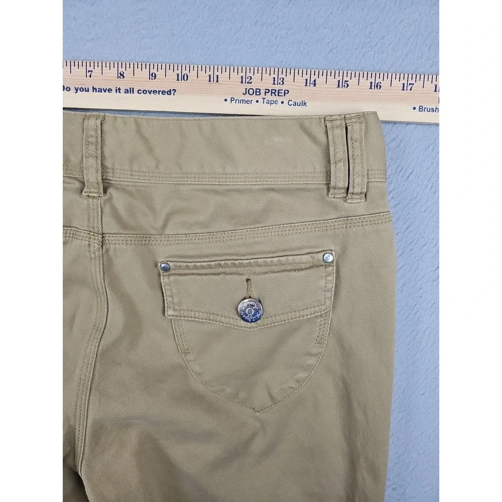 Tommy Hilfiger Pants Women's 8 32x31 Brown 5 Pocket Lightweight Stretch Bootcut